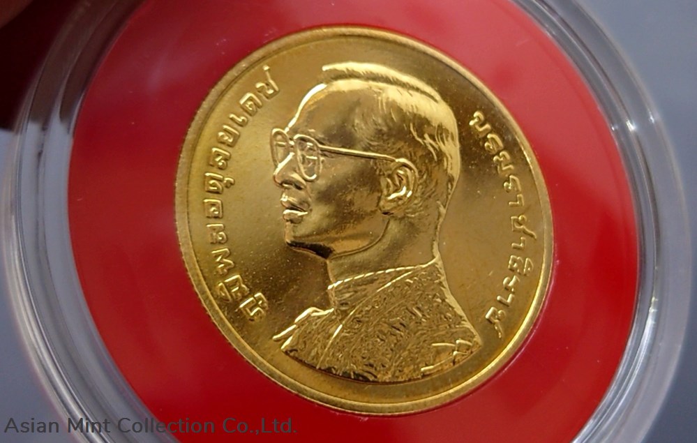 1999 - Gold coin 6000 Baht - Commemorating the occasion of the 72th Birthday of Rama IX 3 coins ingots bullion 1999 gold coin 6000 baht commemorating the occasion of the 72th birthday of rama ix