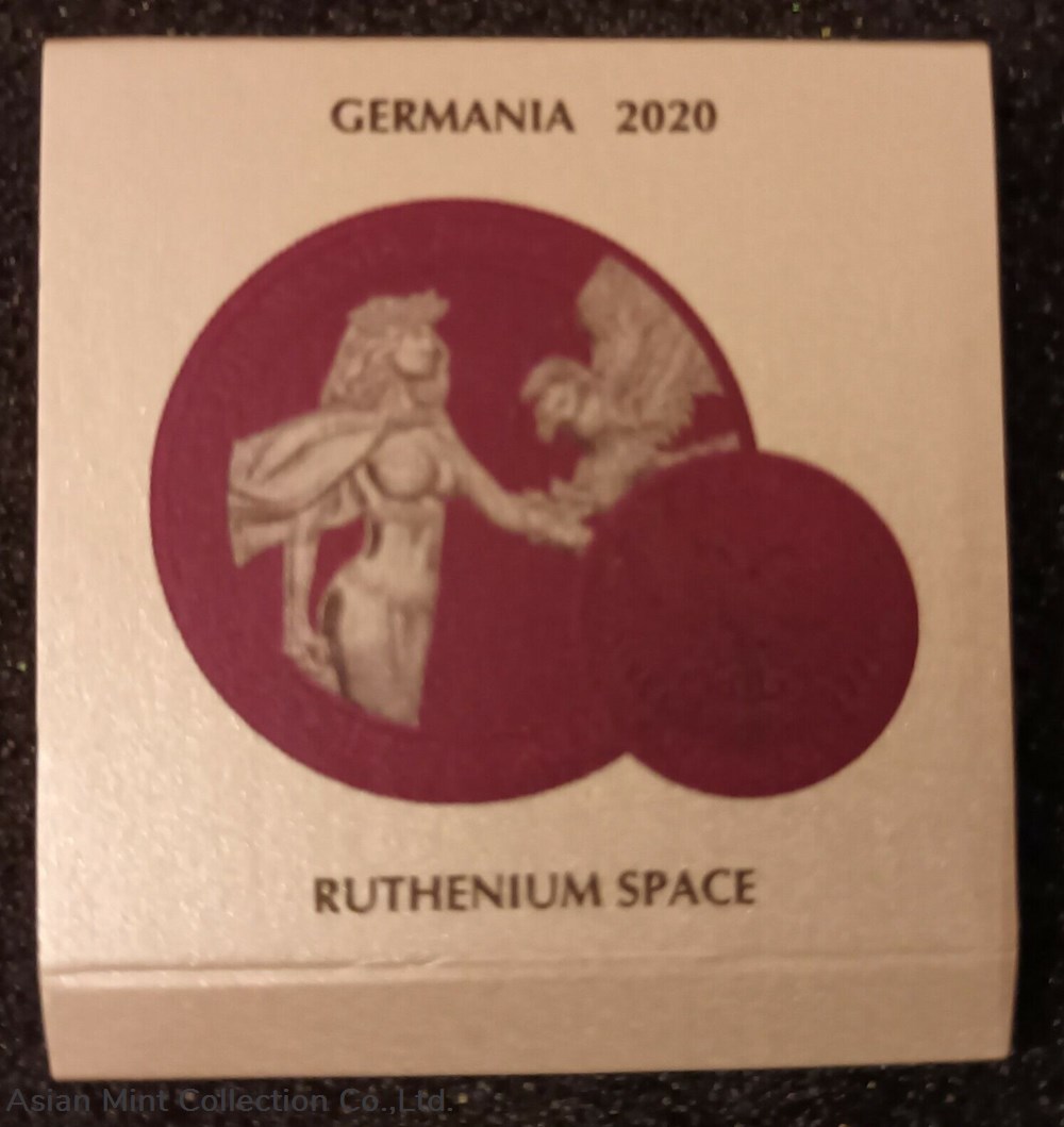 coins ingots bullion coin 2020 germany 5 marks space pink edition 1 oz silver