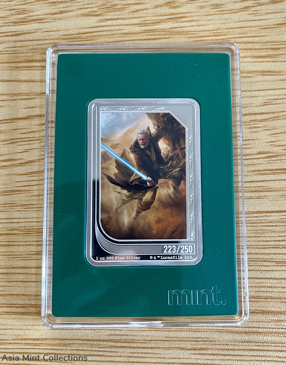 2023 - OBI-WAN KENOBI Star Wars MINT Trading Coin NIUE 1 oz Silver COIN $2 223/250 coins ingots bullion 2023 obi wan kenobi star wars mint trading coin niue 1 oz silver coin 2 223 250