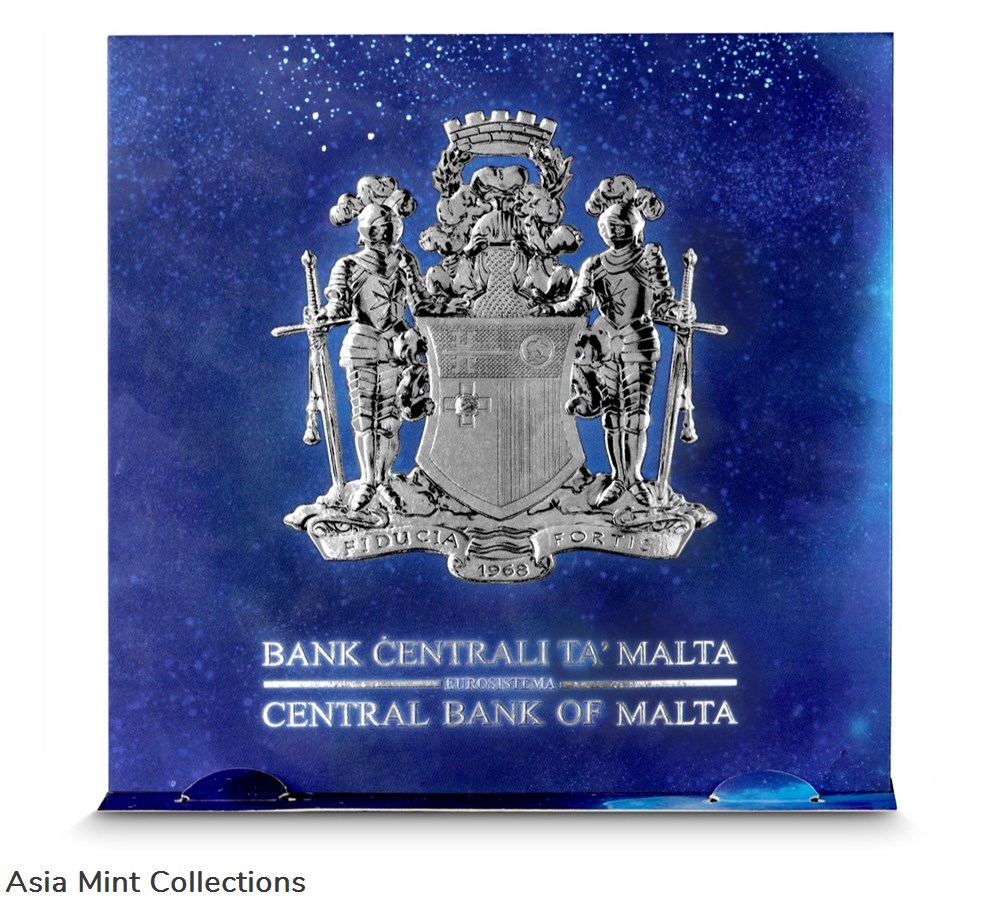 2023 - Malta Copernicus 1 oz Silver 999.9 5 Euro Color in Original Folder BU 7 coins ingots bullion coin 2023 malta copernicus 1 oz silver 999 9 5 euro color in original folder bu