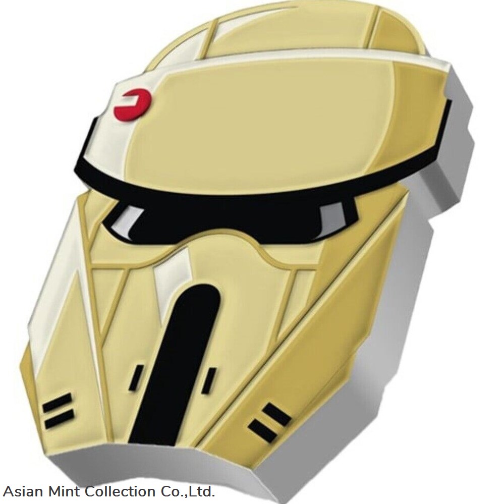2022 Niue The Faces of the Empire Scarif Stormtrooper 1oz Silver Coin coins ingots bullion ingot 2022 niue the faces of the empire scarif stormtrooper 1oz silver coin