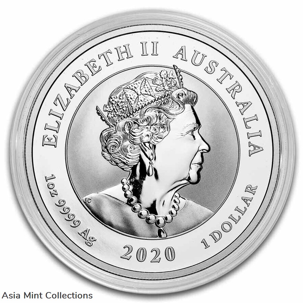 coins ingots bullion coin 2020 australia 1 dollar bull bear 1 oz 9999 silver st bu