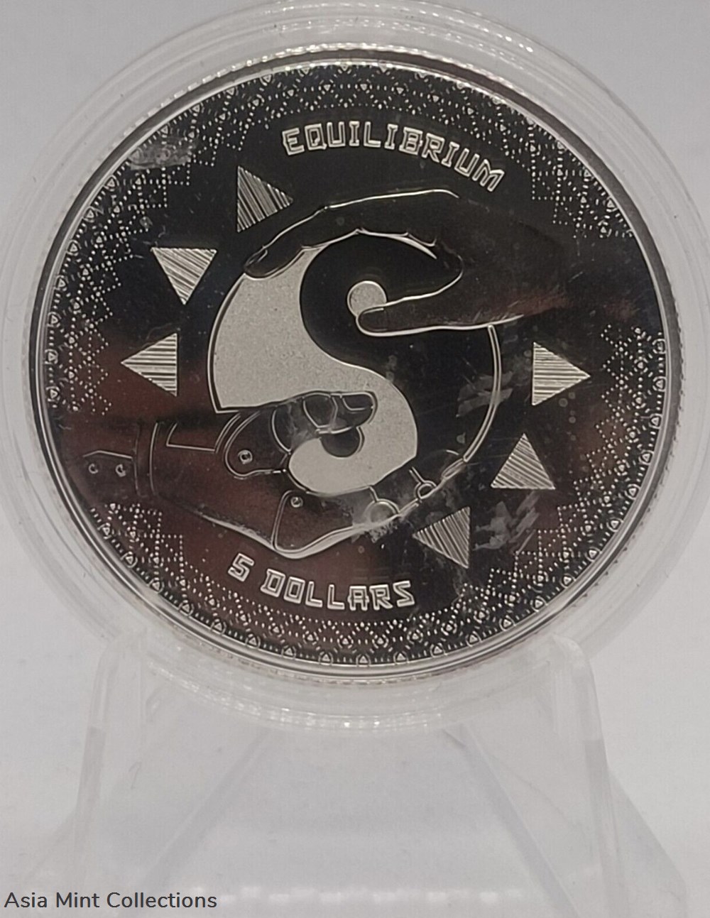 2020 - 5Dollars Tokelau EQUILIBRIUM 1oz Silver 999 coins ingots bullion coin 2020 5dollars tokelau equilibrium 1oz silver 999