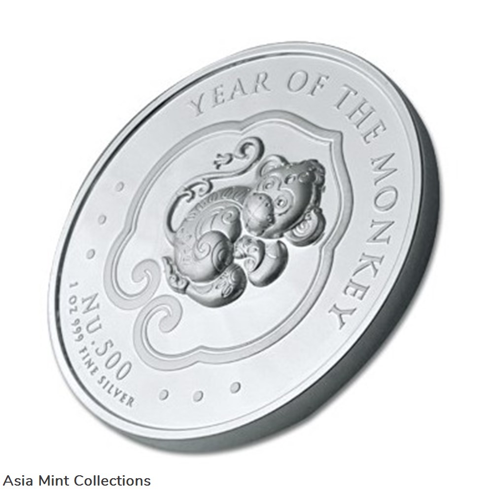 2016 Bhutan Monkev 1 oz 999 Fine Silver Proof Colour Coin coins ingots bullion 2016 bhutan monkev 1 oz 999 fine silver proof colour coin
