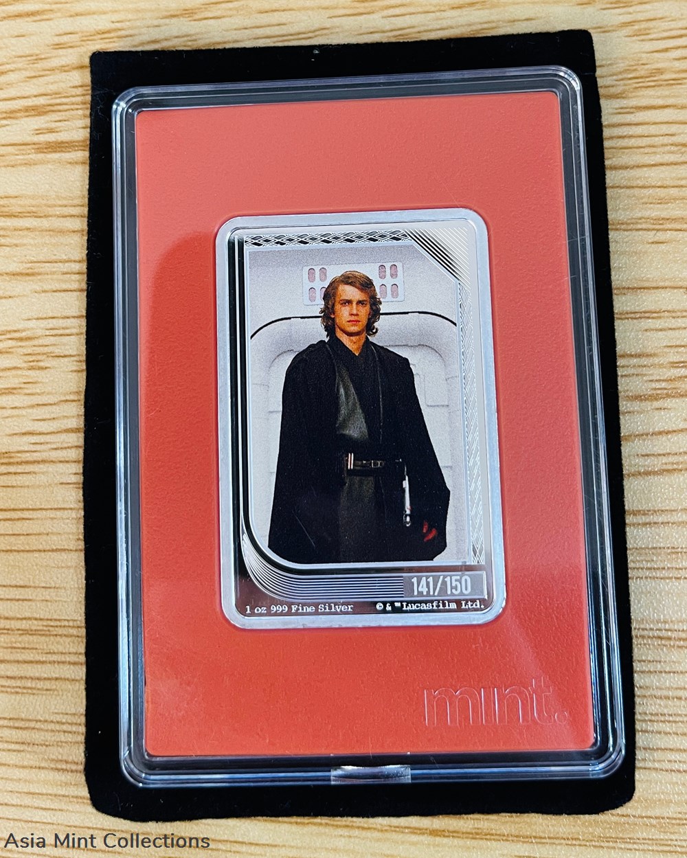 2023 - ANAKIN SKYWALKER Star Wars MINT Trading Coin -NIUE- 1 oz Silver $2 141/150 coins ingots bullion 2023 anakin skywalker star wars mint trading coin niue 1 oz silver 2 141 150