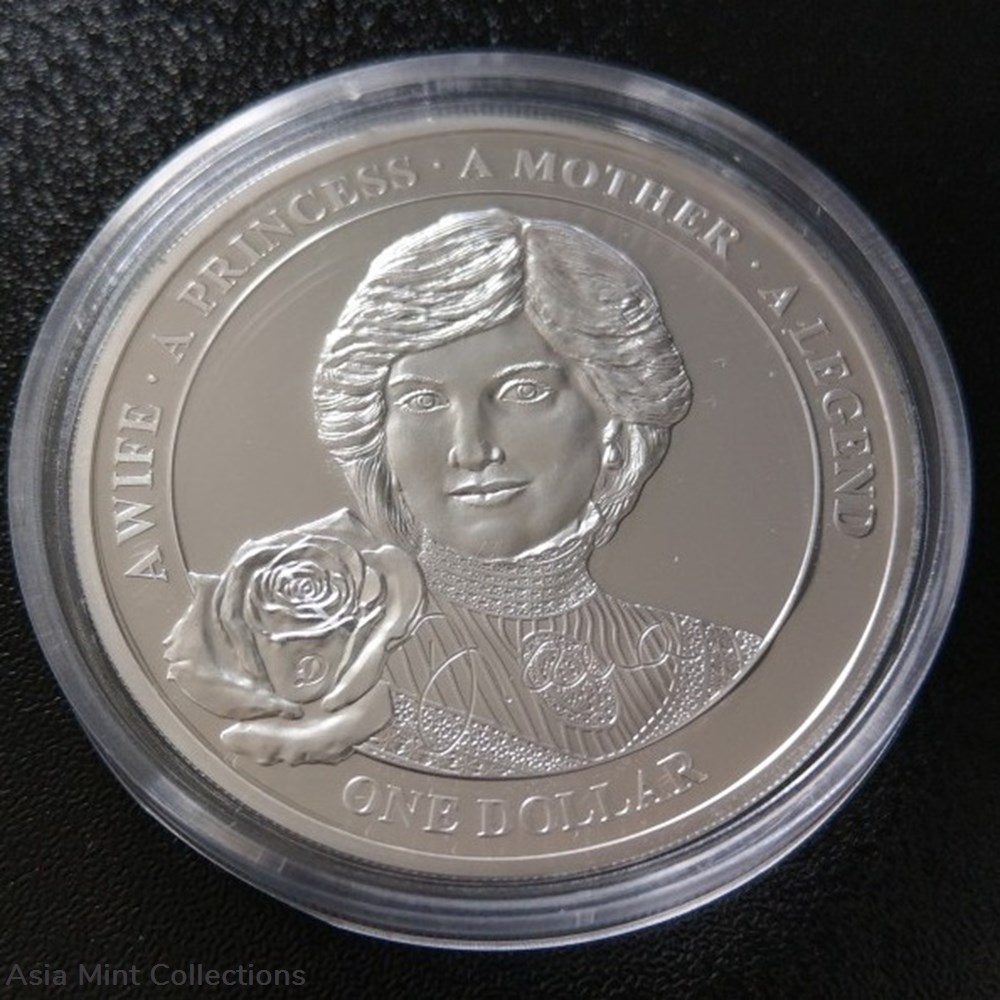 2011 - NIUE ISLAND, 1 DOLLAR LADY DIANA 3 coins ingots bullion silver coin 2011 niue island 1 dollar lady diana