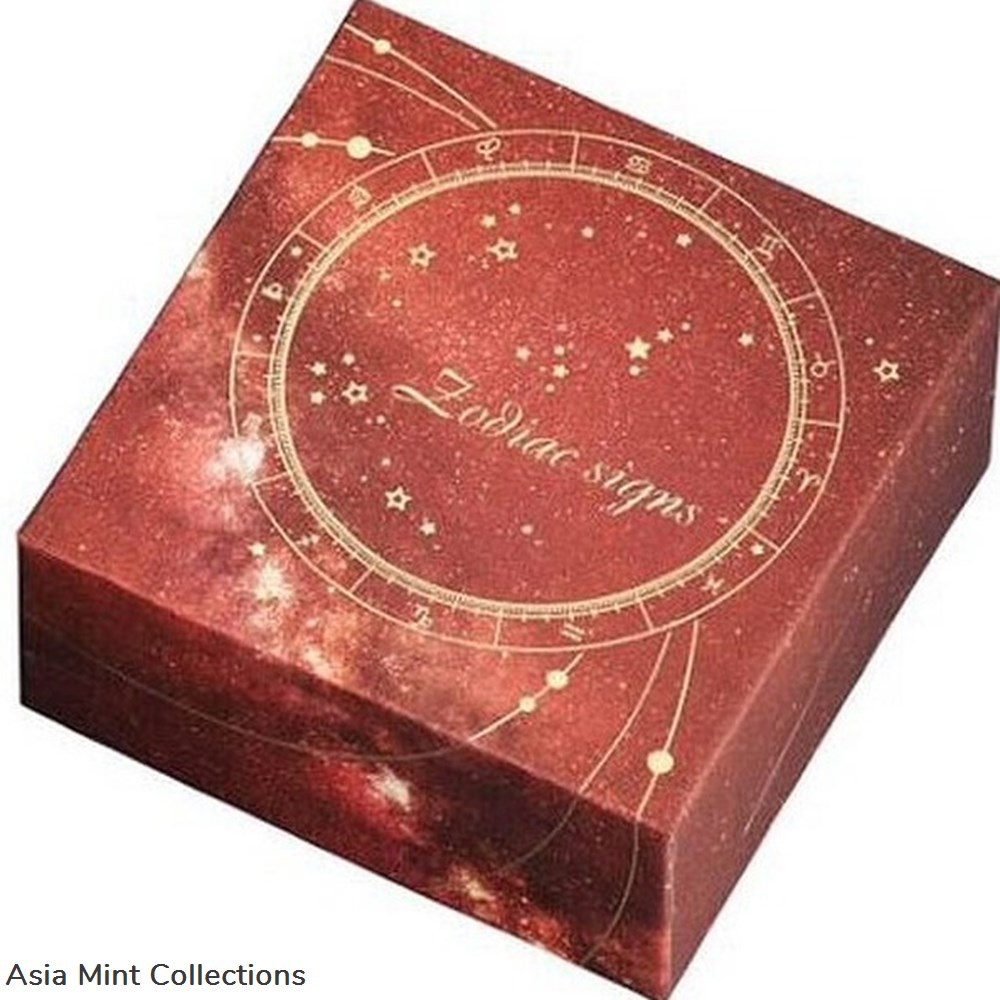 2021 - Leo Zodiac Signs Proof Silver Coin 500 Francs CFA Cameroon 3 coins ingots bullion 2021 leo zodiac signs proof silver coin 500 francs cfa cameroon