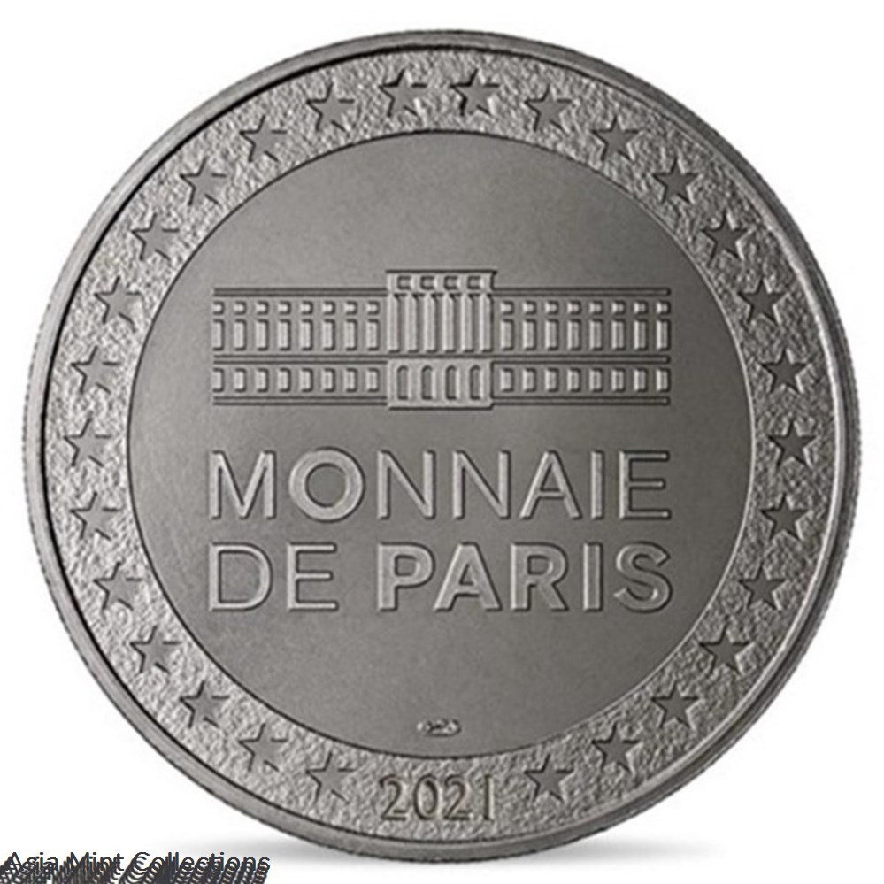 2021 - Monnaie De Paris Memory token Lucky Luke - Les Dalton 3 coins ingots bullion copper coin 2021 monnaie de paris memory token lucky luke les dalton