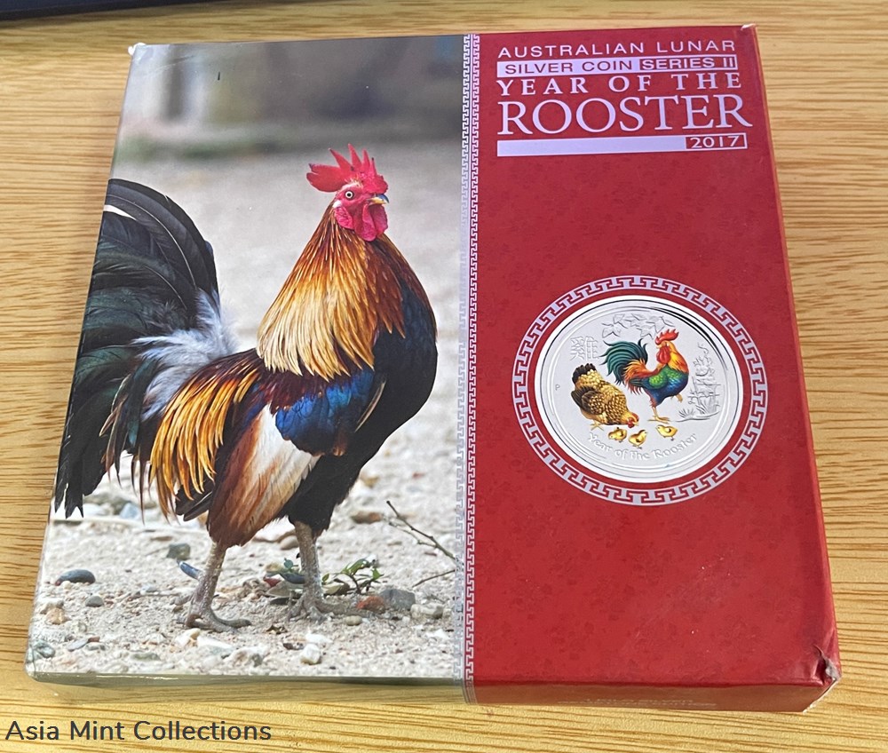 coins ingots bullion coin 2017 australian lunar series ii year of the rooster 1 kilo silver gemstone edition