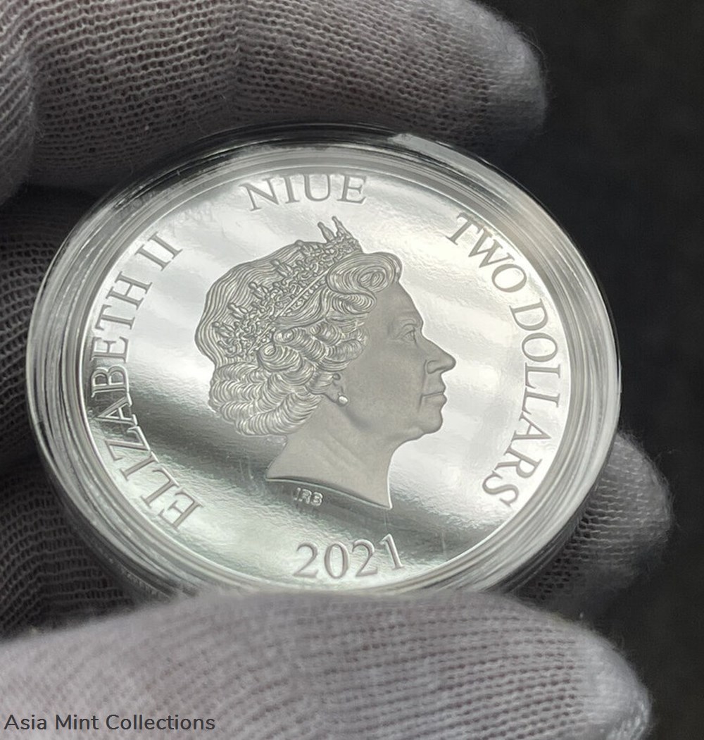 2021 Niue The Mandalorian Cara Dune 1 oz Colored Silver Proof Coin 4 coins ingots bullion 2021 niue the mandalorian cara dune 1 oz colored silver proof coin