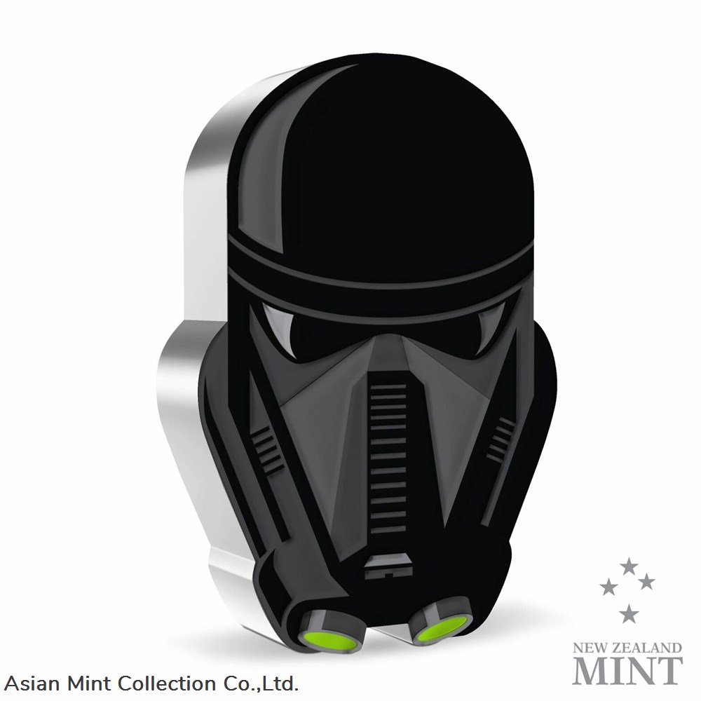 2022 - The Faces of the Empire Death Trooper 1oz Silver Coin Niue 2 coins ingots bullion 2022 the faces of the empire death trooper 1oz silver coin niue