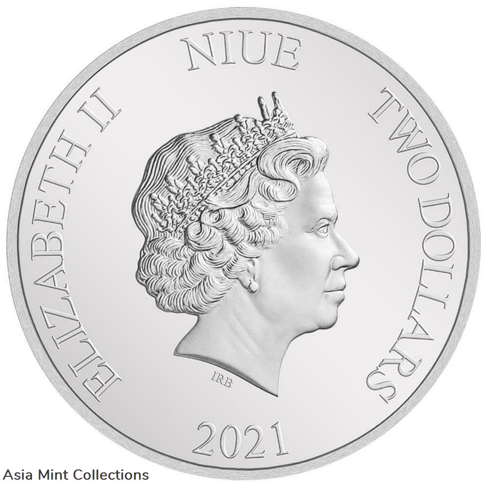 coins ingots bullion 2021 niue dc justice league swamp thing 50th ann 1 oz silver coin
