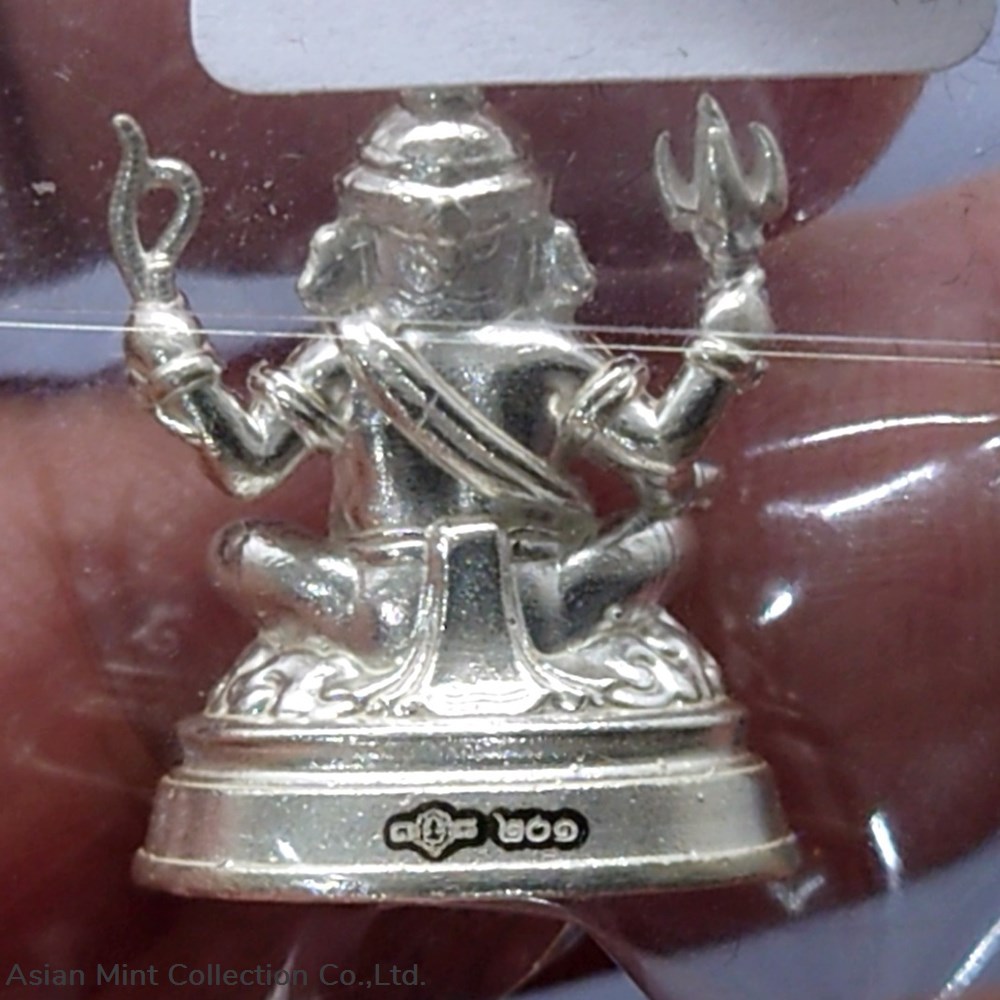 jewels clocks jewelry miscellaneous 2019 silver ganesha statue commemorative 108 years of the establishment of the fine arts department