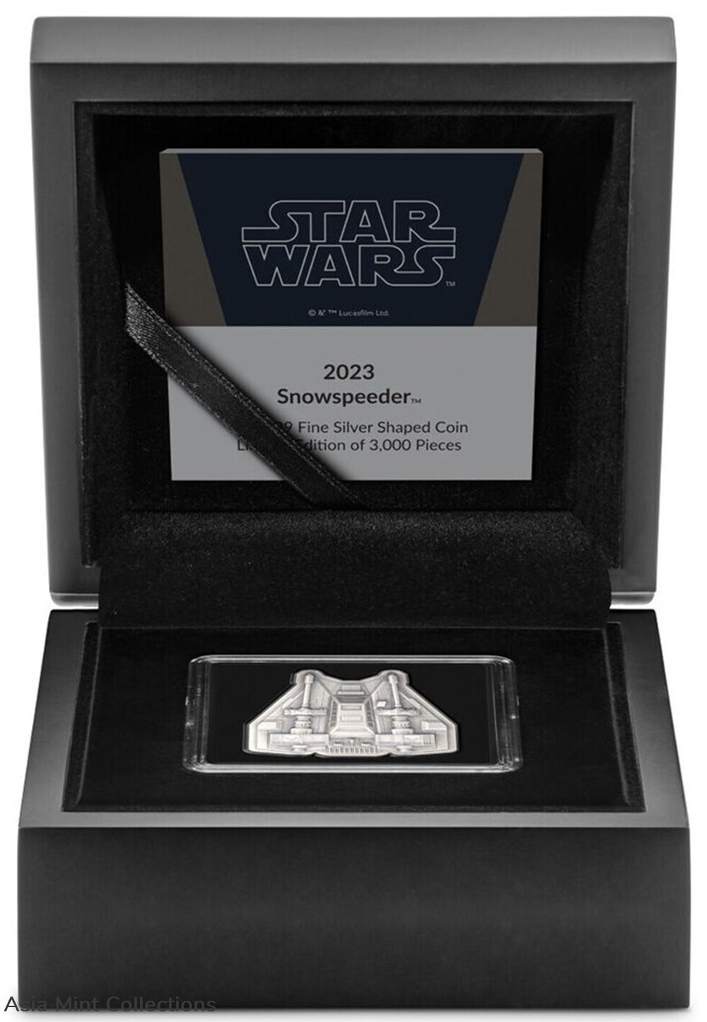 coins ingots bullion 2023 niue star wars mandalorian vehicle snowspeeder 1oz silver antiqued coin