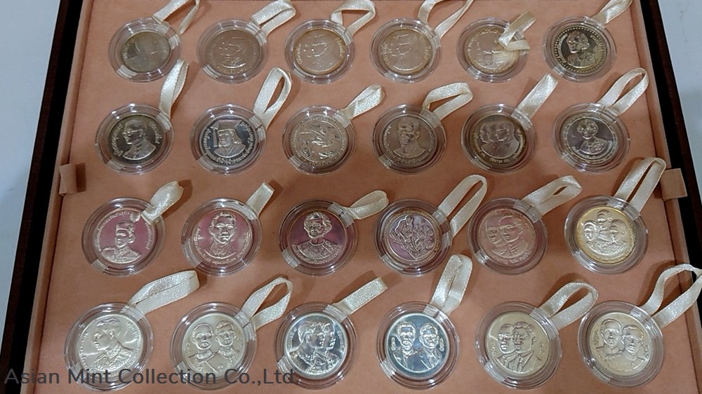 ingots bullion 1980 2006 silver 600 baht coin complete set of 43 commemorative coins with beautiful storage bag