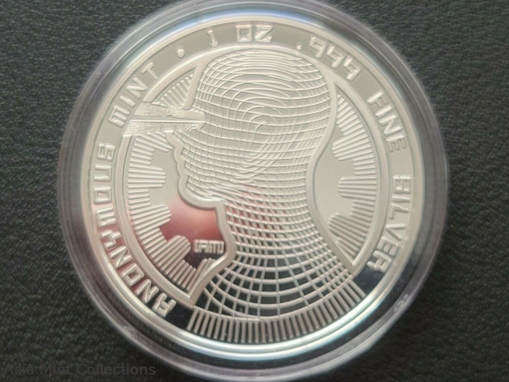 2009 - CRYPTO! BITCOIN GUARDIAN COMMEMORATIVE 1 OZ SILVER PROOF ROUND CAPSULE & COA 3 coins ingots bullion 2009 crypto bitcoin guardian commemorative 1 oz silver proof round capsule coa