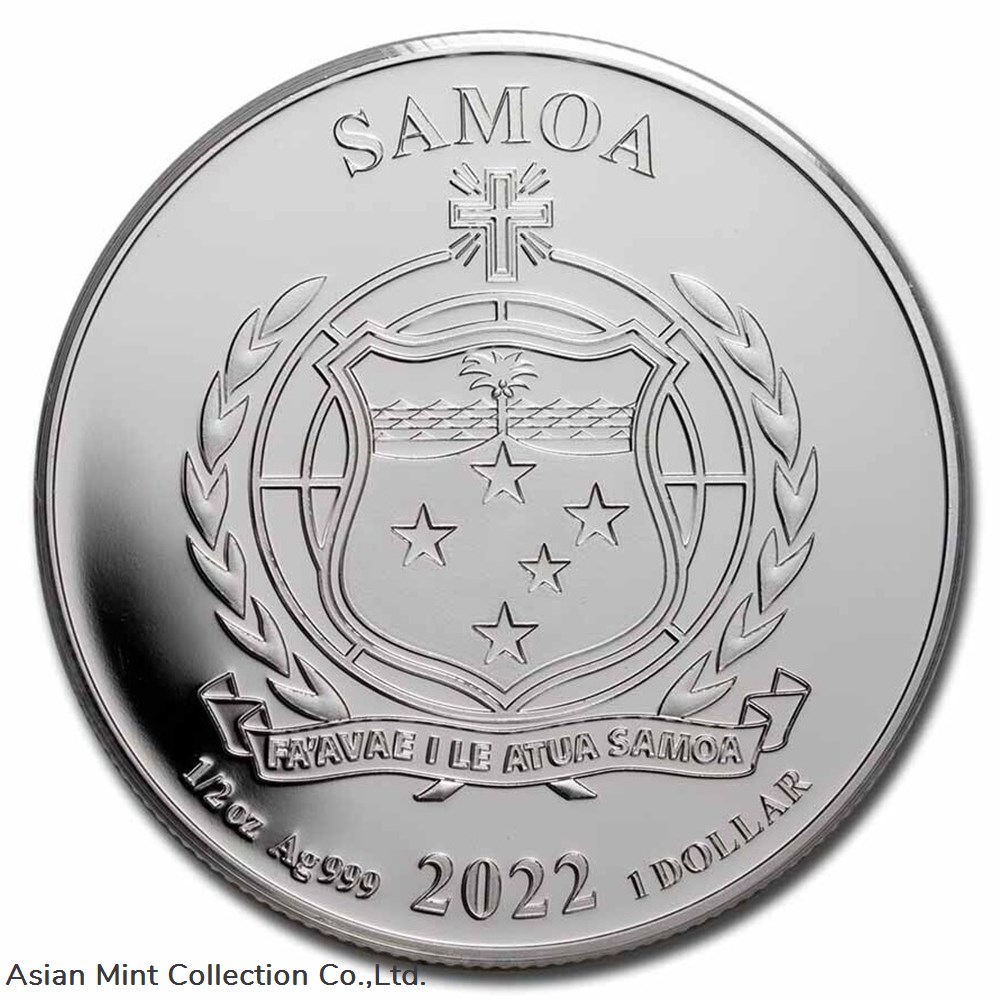 coins ingots bullion coin 2022 shazam 1 2 oz silver justice league samoa