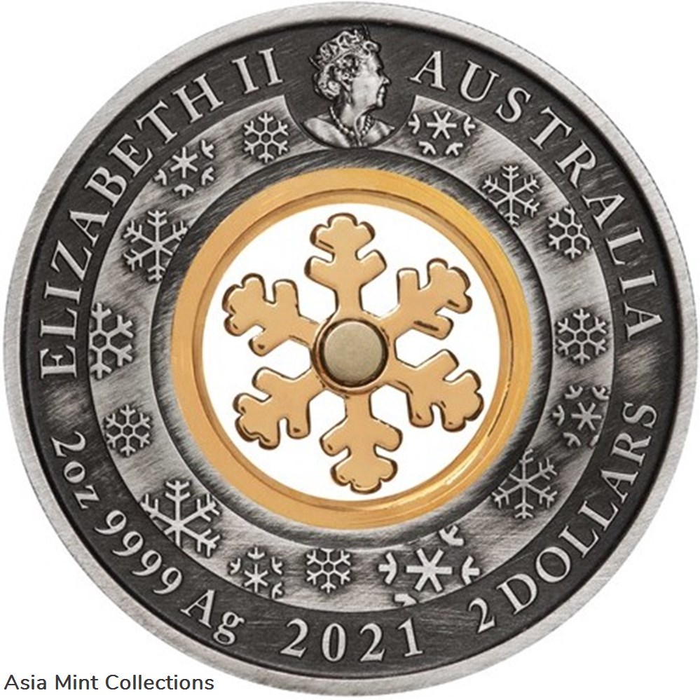 coins world united states 2021 australian christmas wonderland 2oz silver antique coin