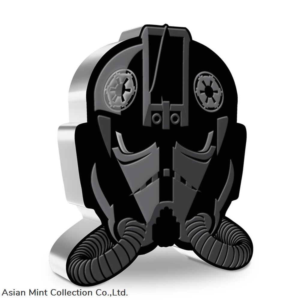 2021 The Faces of the Empire™ – Imperial TIE Fighter Pilot™ 1oz Silver Coin coins ingots bullion ingot 2021 the faces of the empire imperial tie fighter pilot 1oz silver coin