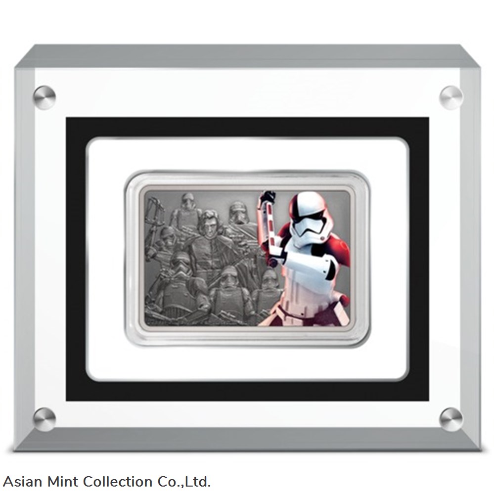 2021 - Niue 2 dollars Star Wars Guards Empire Executioner Trooper 1 oz silver coin 3 coins ingots bullion ingot 2021 niue 2 dollars star wars guards empire executioner trooper 1 oz silver coin
