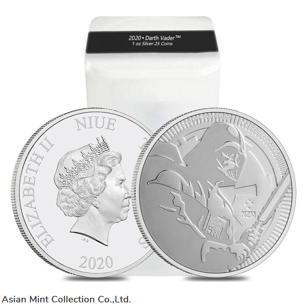 2020 - Niue Silver Darth Vader - 1 oz coins 2020 niue silver darth vader 1 oz