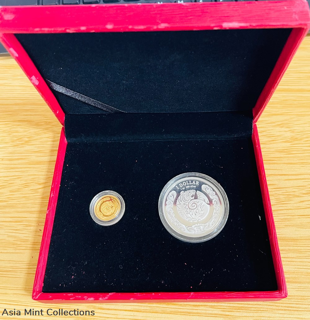 2010 Year of the tiger Silver and Gold Proof Coin coins 2010 year of the tiger silver and gold proof coin