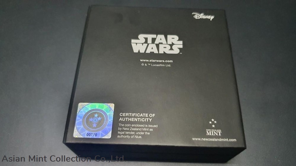 2022 New Zealand Star Wars™ – AT-AT WALKER™ 1oz Silver Coin 4 coins ingots bullion 2022 new zealand star wars at at walker 1oz silver coin