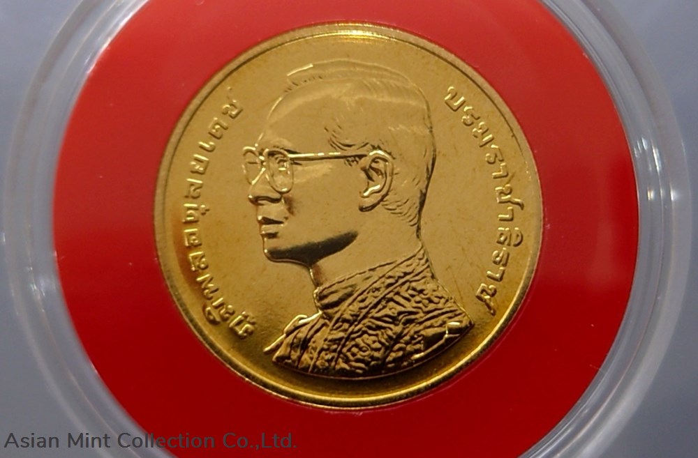 1999 - Gold coin 6000 Baht - Commemorating the occasion of the 72th Birthday of Rama IX 2 coins ingots bullion 1999 gold coin 6000 baht commemorating the occasion of the 72th birthday of rama ix