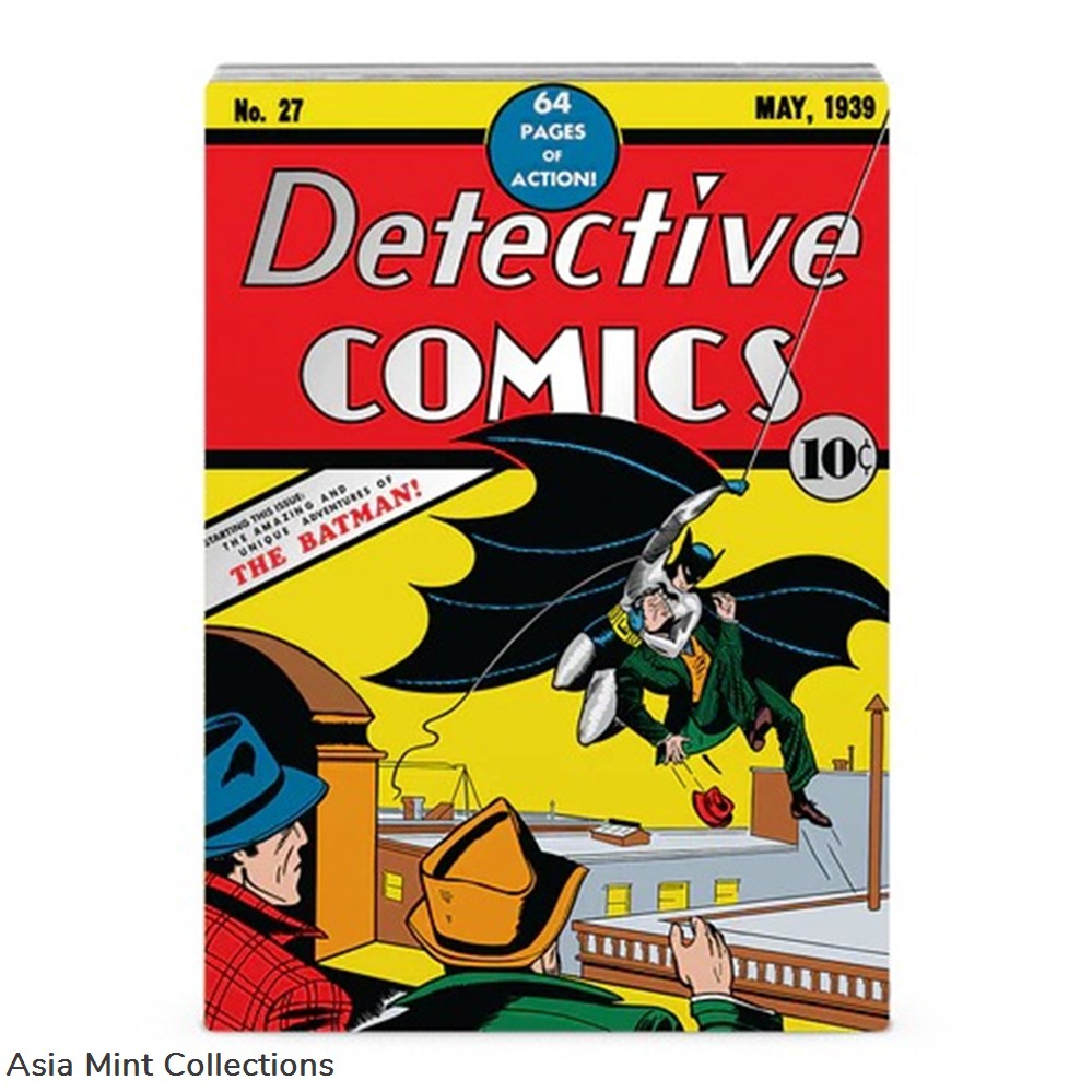 2023 - DETECTIVE COMICS 27 Batman DC Comix 2 Oz Silver Coin 5$ Niue coins ingots bullion 2023 detective comics 27 batman dc comix 2 oz silver coin 5 niue