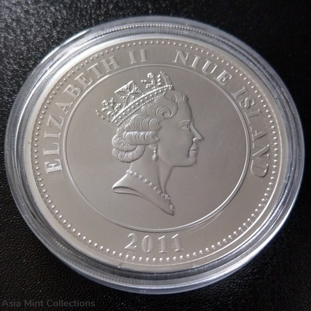 2011 - NIUE ISLAND, 1 DOLLAR LADY DIANA 4 coins ingots bullion silver coin 2011 niue island 1 dollar lady diana