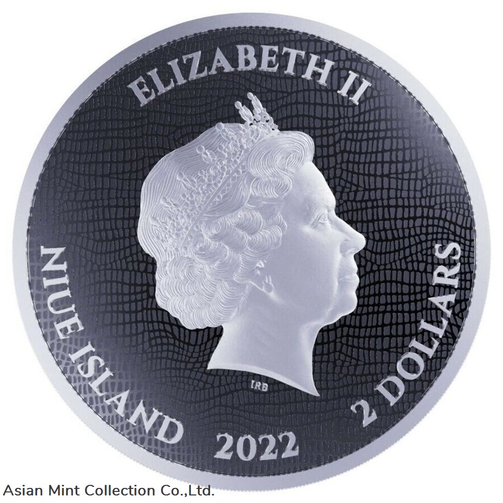 2022 Niue Heraldic Series Welsh Dragon 1oz Silver BU Coin coins ingots bullion 2022 niue heraldic series welsh dragon 1oz silver bu coin