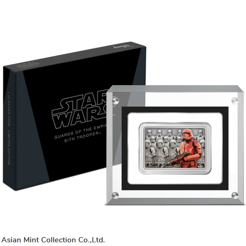 coins ingots bullion 2021 star wars guard of the empire sith trooper silver coin 1oz 999