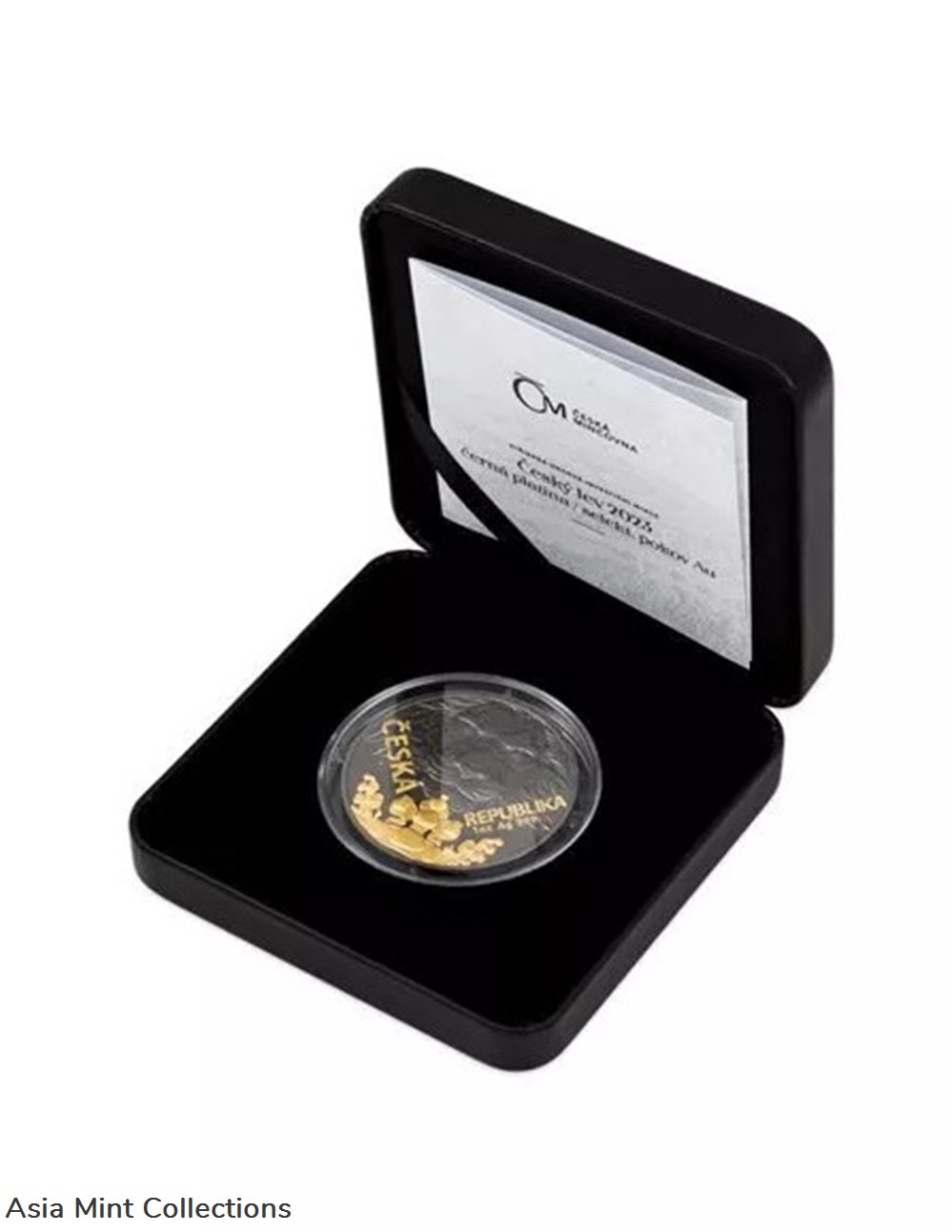 2023 - CZECH LION Black Platinum Gold 1 Oz Silver Coin 2$ Niue 3 coins ingots bullion 2023 czech lion black platinum gold 1 oz silver coin 2 niue