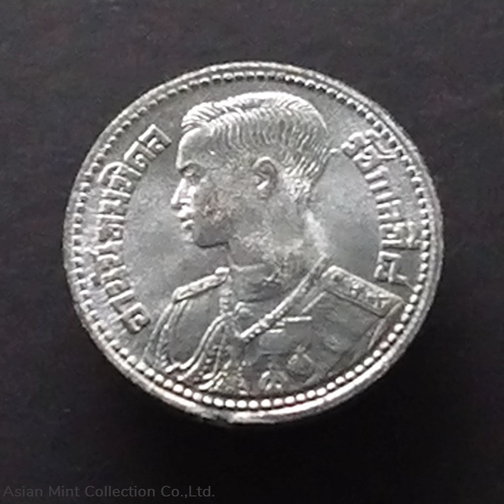 1946 - Tin satang, 10 satang, Rama 8, small Buddha image, unused coins 1946 tin satang 10 satang rama 8 small buddha image unused