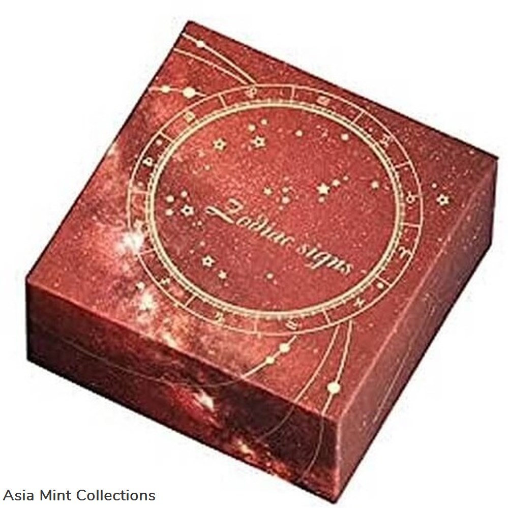 2021 - Virgo Zodiac Signs Proof Silver Coin 500 Francs CFA Cameroon 3 coins ingots bullion 2021 virgo zodiac signs proof silver coin 500 francs cfa cameroon