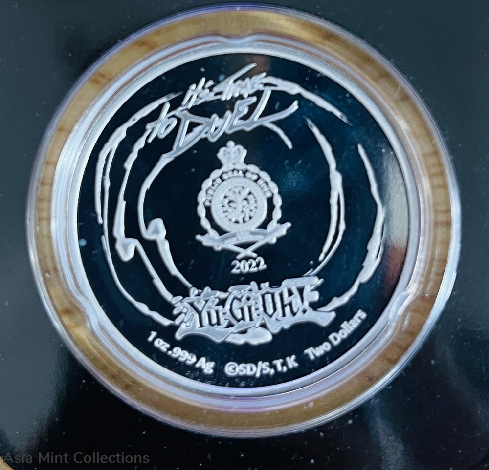 2022 Niue 1 oz Color Ag Yu-Gi-Oh! - Blue-Eyes White Dragon "see pictures" 3 coins ingots bullion silver coin 2022 niue 1 oz color ag yu gi oh blue eyes white dragon see pictures