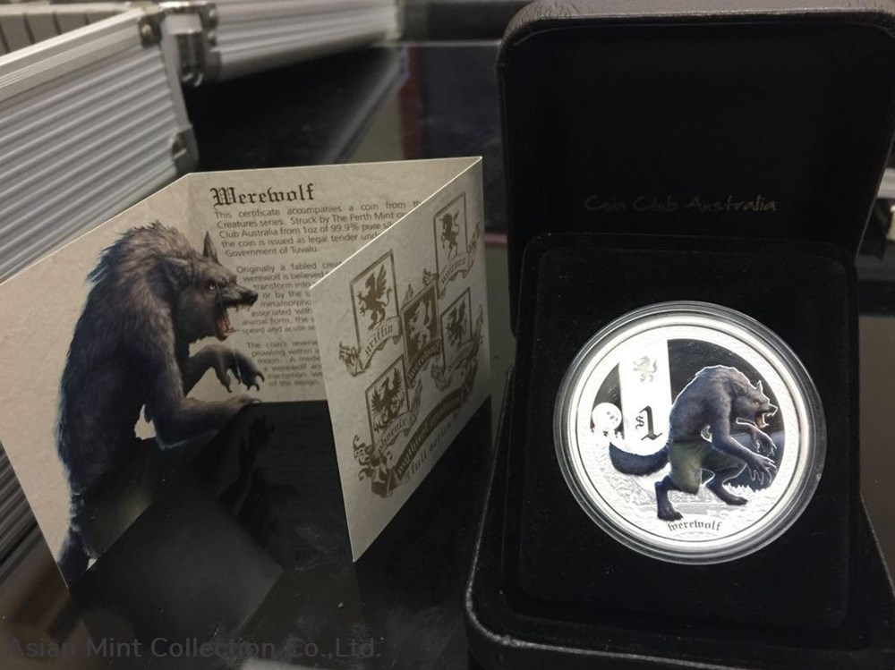 coins 2013 2014 mythical creatures silver proof 5 coin set