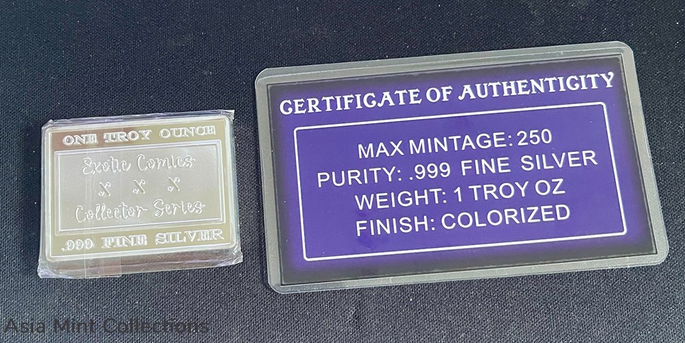 coins ingots bullion coin amazing spiderman tails marvel exotic comics 1 oz 999 silver bar sexy black cat