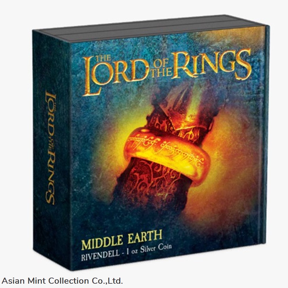 2022 THE LORD OF THE RINGS - RIVENDELL 1oz .999 Silver Coin OGP 4 coins ingots bullion 2022 the lord of the rings rivendell 1oz 999 silver coin ogp