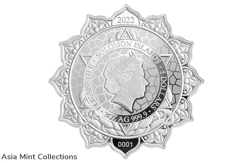 2022 $5 Solomon Islands Antelope of the 4th Chakra Phil Lewis 2 oz Silver Coin 2 coins ingots bullion 2022 5 solomon islands antelope of the 4th chakra phil lewis 2 oz silver coin