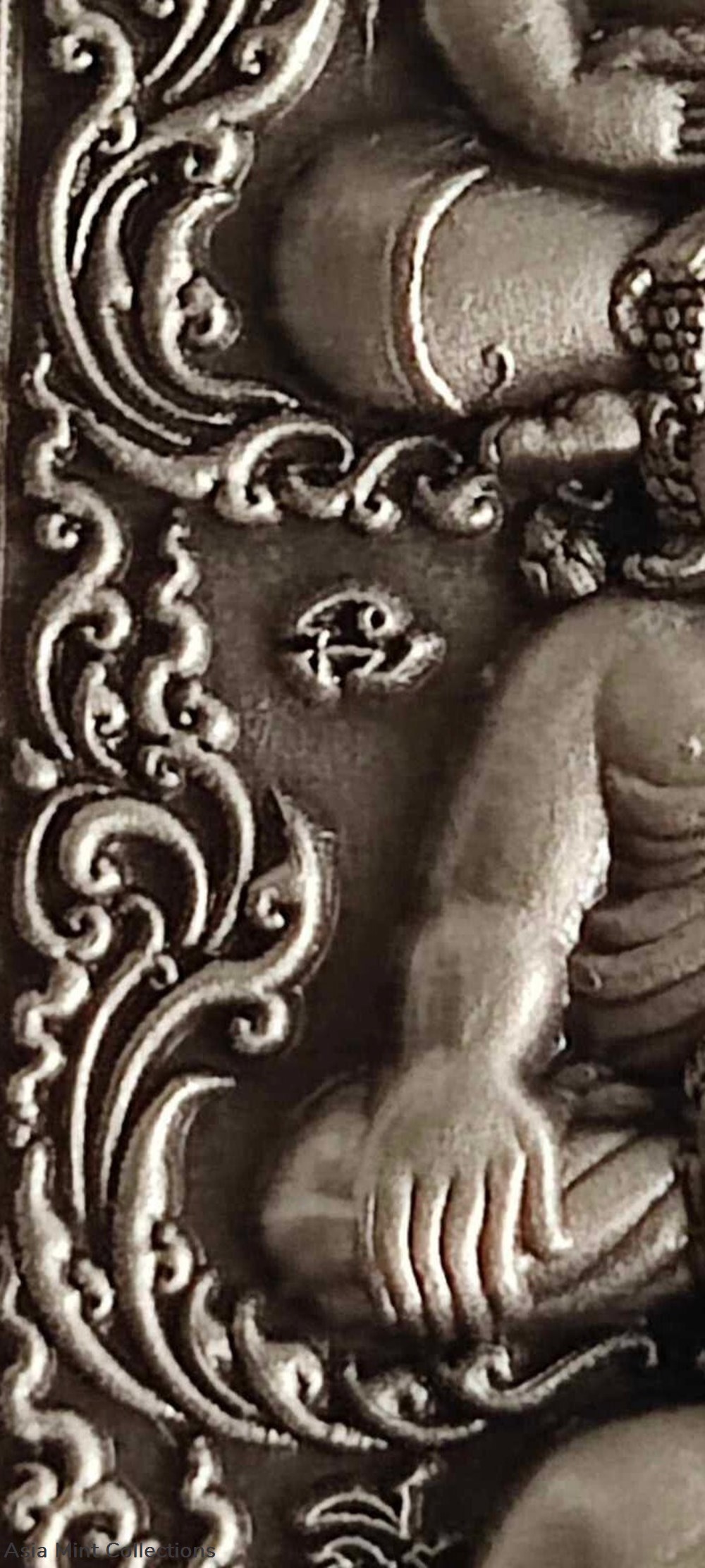 2021 - Authentic Thai amulet Happy Buddha Sangkachai Siwali Upakut Lucky LP PHAT real 7 coins ingots bullion silver coin 2021 authentic thai amulet happy buddha sangkachai siwali upakut lucky lp phat real