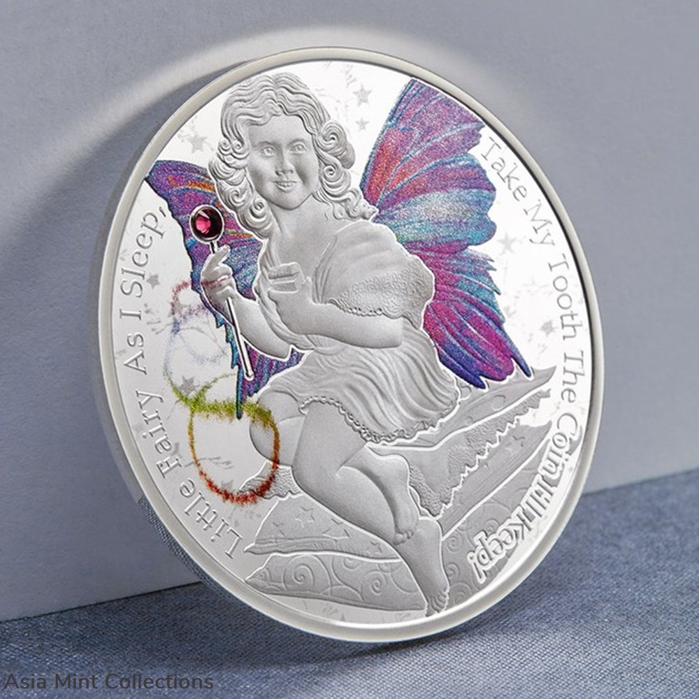 2022 - Tooth Fairy 1/2 oz Proof Silver Coin 2 Cedis Republic of Ghana 3 coins ingots bullion 2022 tooth fairy 1 2 oz proof silver coin 2 cedis republic of ghana