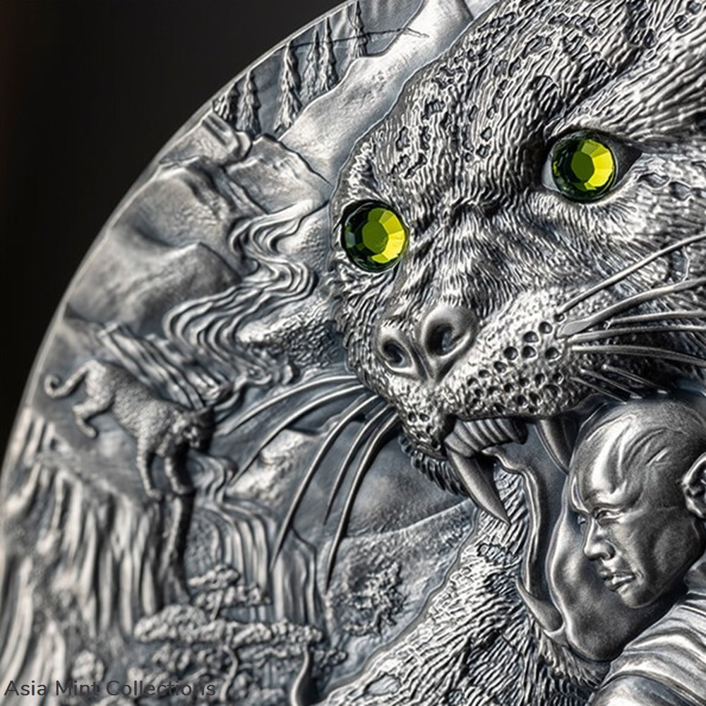 2023 - Shaolin Kung Fu Leopard Martial Arts Styles 2 oz Silver Coin Niue 2 coins ingots bullion 2023 shaolin kung fu leopard martial arts styles 2 oz silver coin niue
