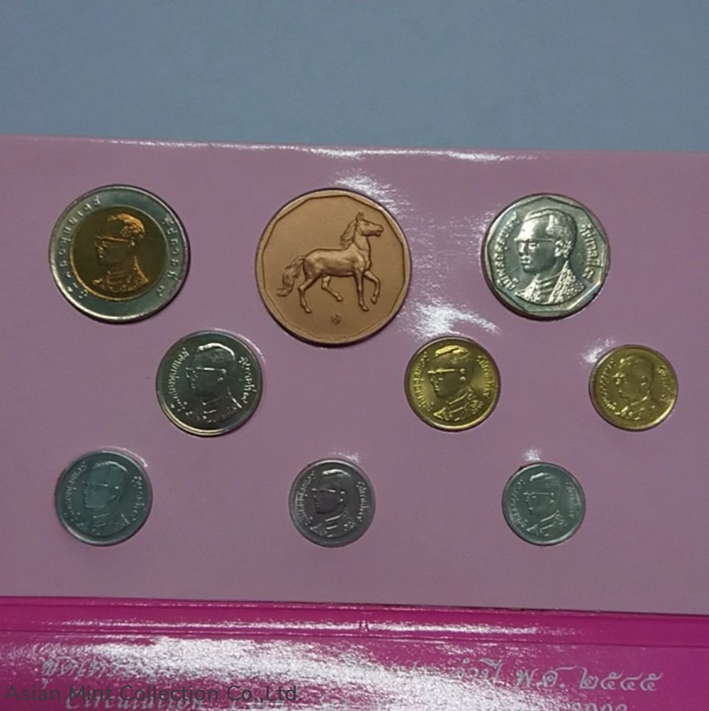 2002 - Circulation coin panel Complete set and Zodiac coin (The Year of the Horse) 2 coins 2002 circulation coin panel complete set and zodiac coin the year of the horse