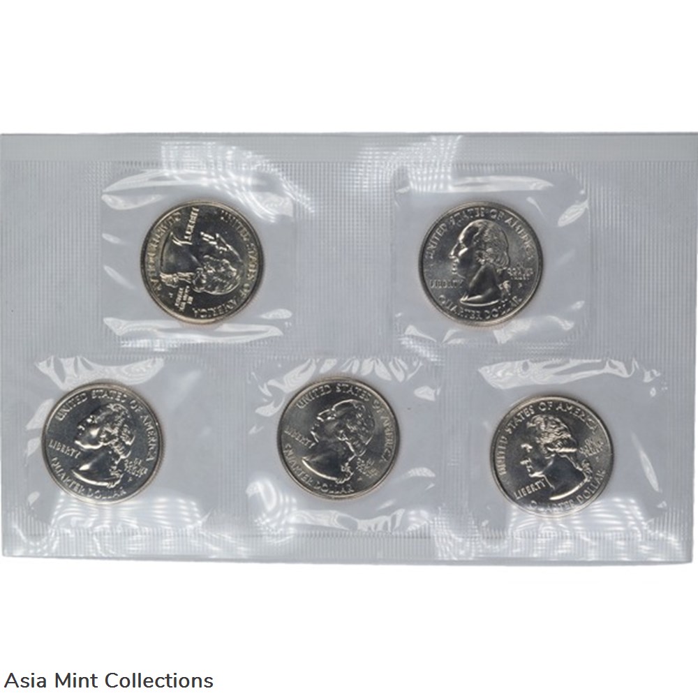 2003 - United States Mint Uncirculated Coin Set Philadelphia Mint 2 coins world 2003 united states mint uncirculated coin set philadelphia mint