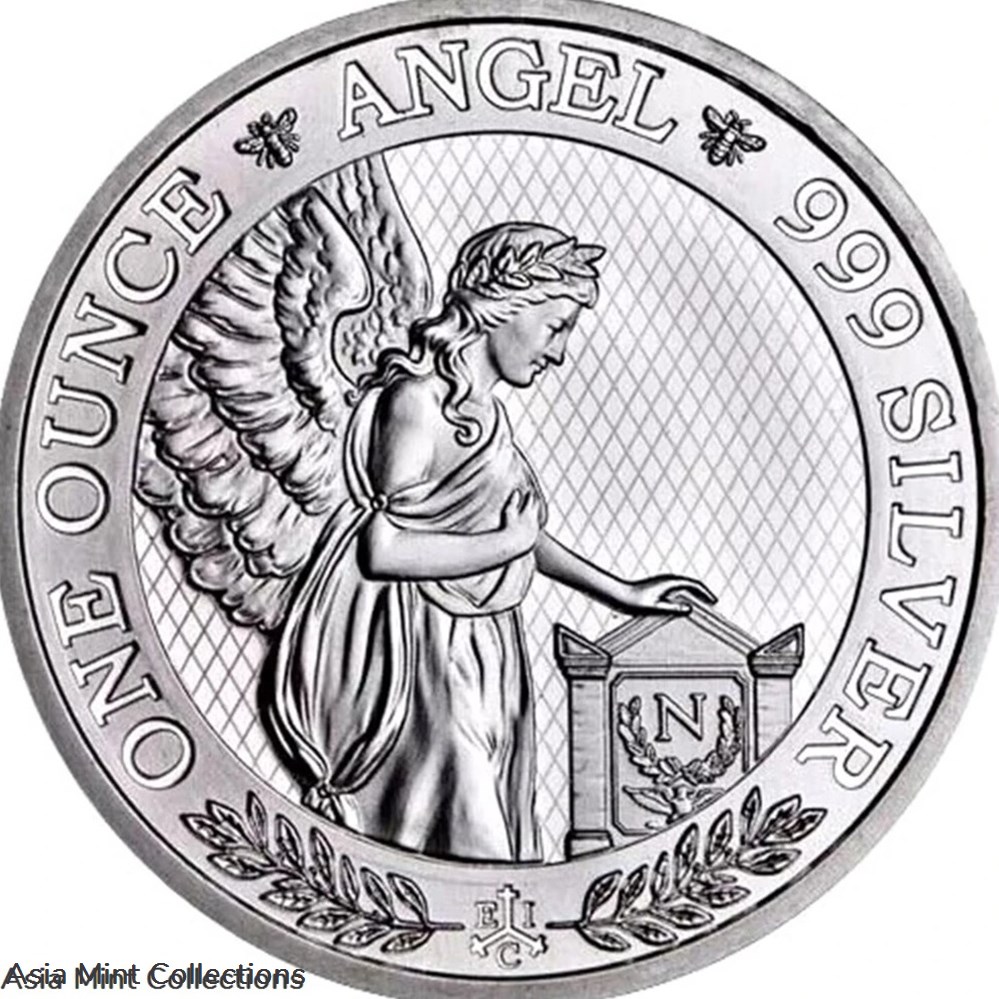 2021 - 1£ St.Helena ANGEL (Napoleon) 1oz Silver 999 coins ingots bullion coin 2021 1 st helena angel napoleon 1oz silver 999