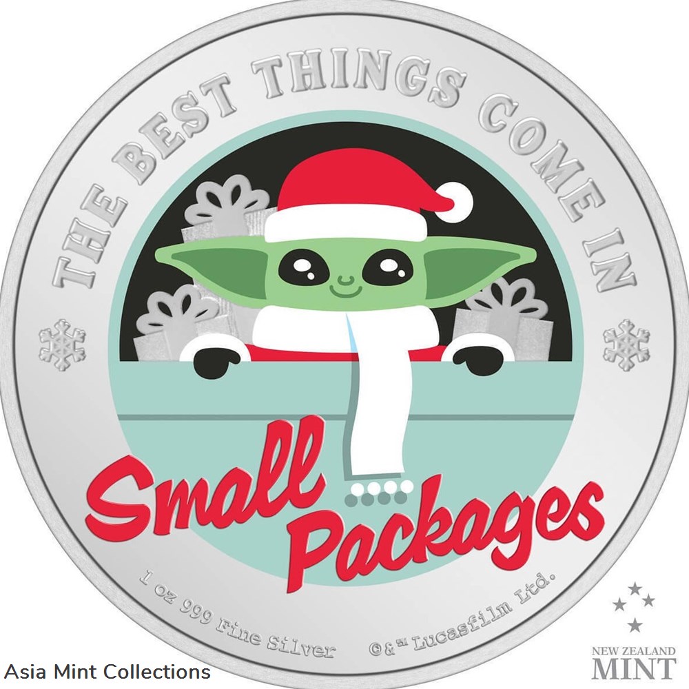coins ingots bullion 2023 niue star wars season s greetings small packages 1oz silver proof coin