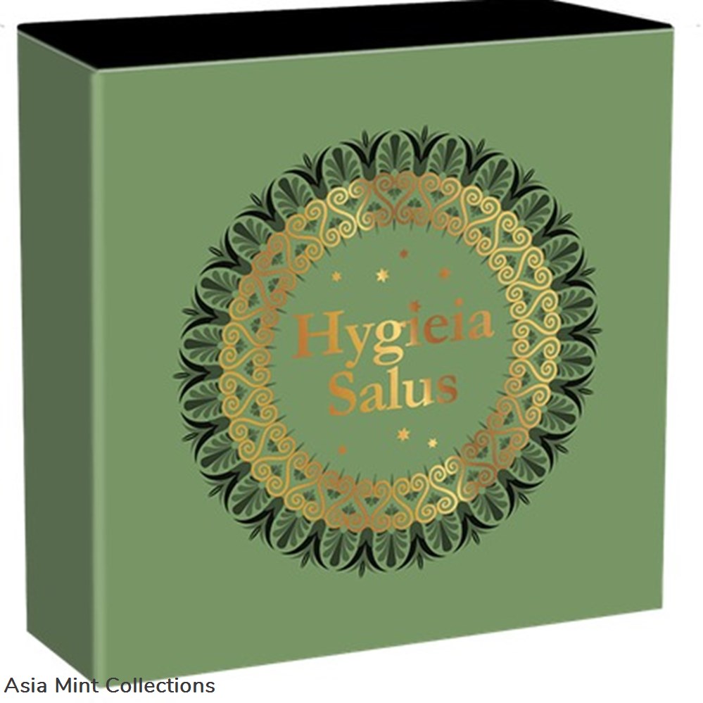 coins ingots bullion 2020 hygieia salus goddesses of health 50 g antique finish silver coin ghana