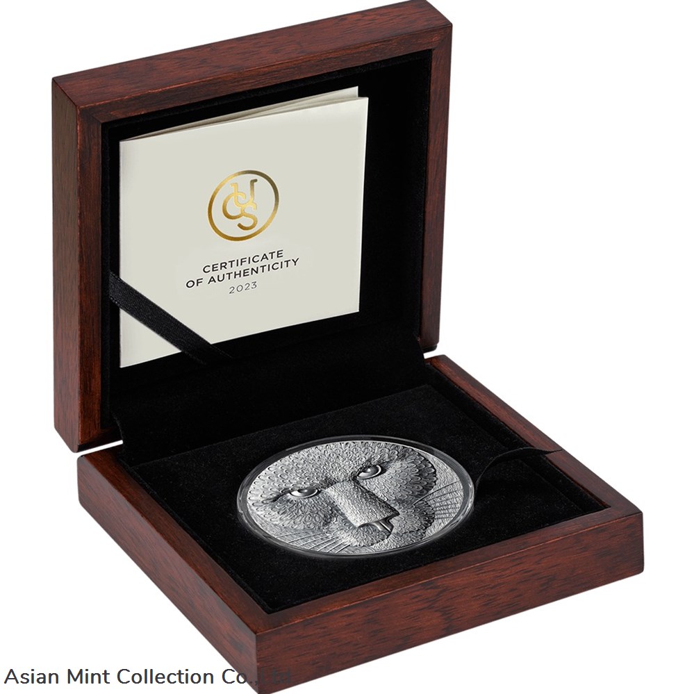2023 United Crypto States Binary Puma 2oz Silver Antiqued Coin 5 coins ingots bullion 2023 united crypto states binary puma 2oz silver antiqued coin