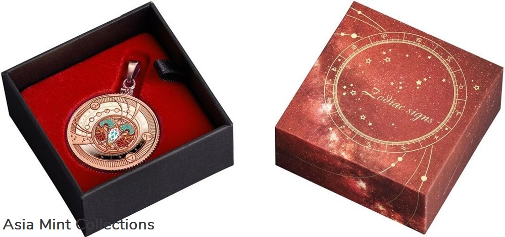 2021 - Aries Zodiac Signs Proof Silver Coin 500 Francs CFA Cameroon 4 coins ingots bullion 2021 aries zodiac signs proof silver coin 500 francs cfa cameroon